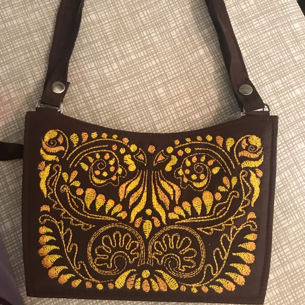 Embroidered Handbag